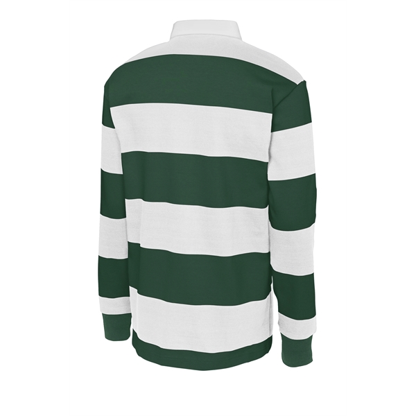 Sport-Tek Classic Long Sleeve Rugby Polo. - Sport-Tek Classic Long Sleeve Rugby Polo. - Image 12 of 25