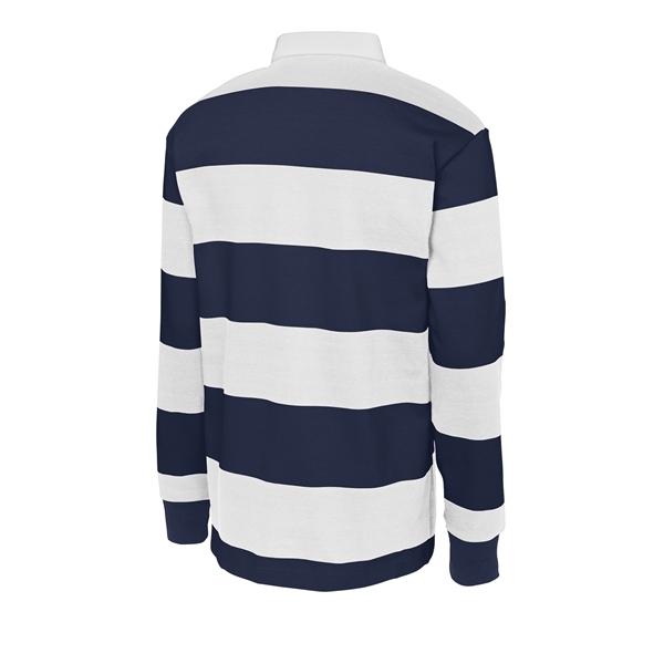 Sport-Tek Classic Long Sleeve Rugby Polo. - Sport-Tek Classic Long Sleeve Rugby Polo. - Image 20 of 25