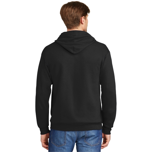 Hanes - EcoSmart Full-Zip Hooded Sweatshirt. - Hanes - EcoSmart Full-Zip Hooded Sweatshirt. - Image 3 of 91