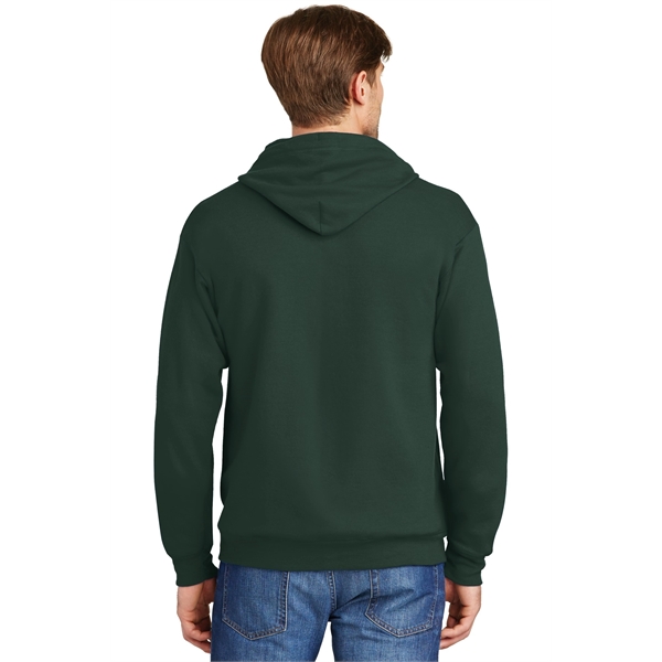 Hanes - EcoSmart Full-Zip Hooded Sweatshirt. - Hanes - EcoSmart Full-Zip Hooded Sweatshirt. - Image 21 of 91