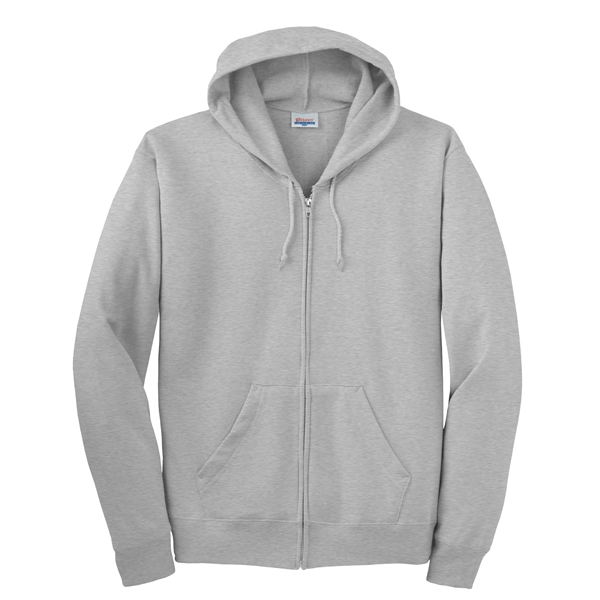 Hanes - EcoSmart Full-Zip Hooded Sweatshirt. - Hanes - EcoSmart Full-Zip Hooded Sweatshirt. - Image 27 of 91