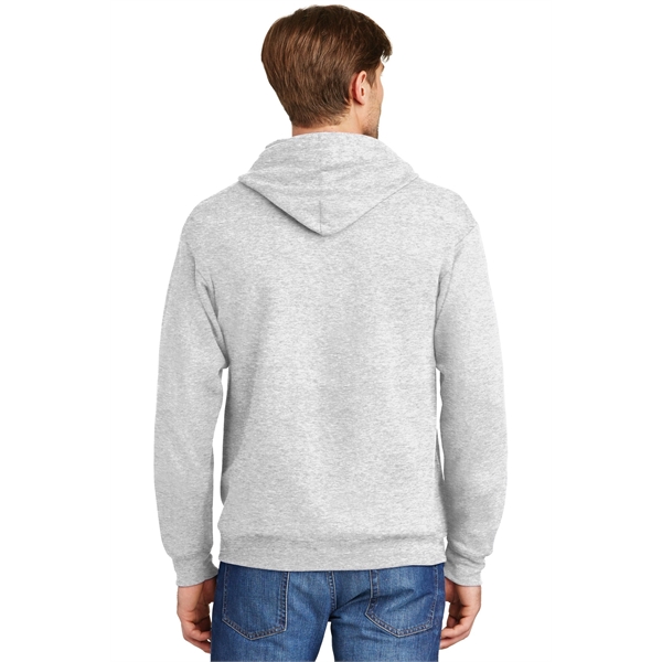 Hanes - EcoSmart Full-Zip Hooded Sweatshirt. - Hanes - EcoSmart Full-Zip Hooded Sweatshirt. - Image 29 of 91