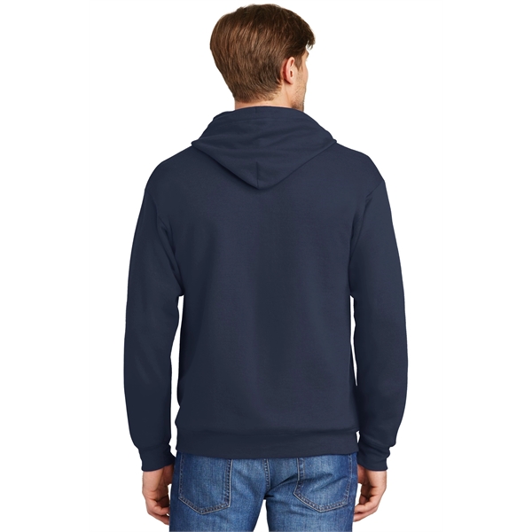 Hanes - EcoSmart Full-Zip Hooded Sweatshirt. - Hanes - EcoSmart Full-Zip Hooded Sweatshirt. - Image 39 of 91