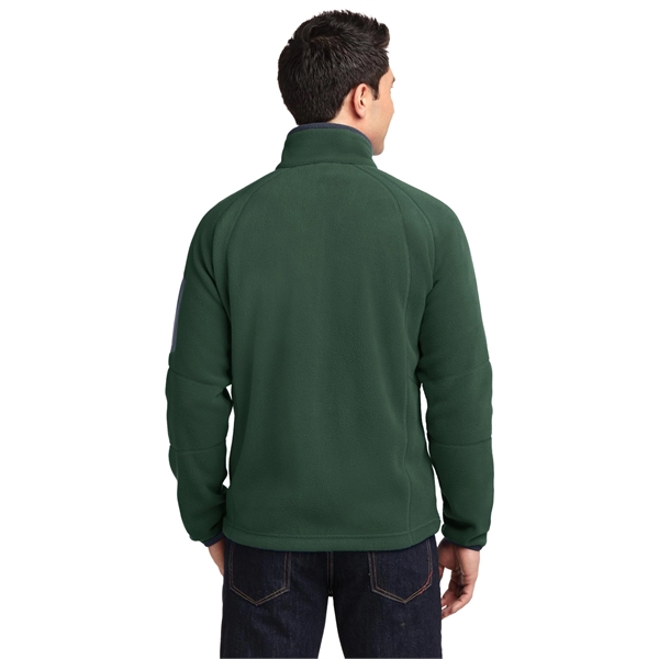 Port Authority Enhanced Value Fleece Full-Zip Jacket. - Port Authority Enhanced Value Fleece Full-Zip Jacket. - Image 11 of 19