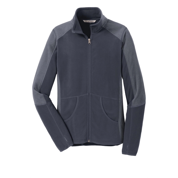 Port Authority Women's Colorblock Microfleece Jacket. - Port Authority Women's Colorblock Microfleece Jacket. - Image 0 of 27