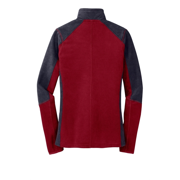 Port Authority Women's Colorblock Microfleece Jacket. - Port Authority Women's Colorblock Microfleece Jacket. - Image 13 of 27