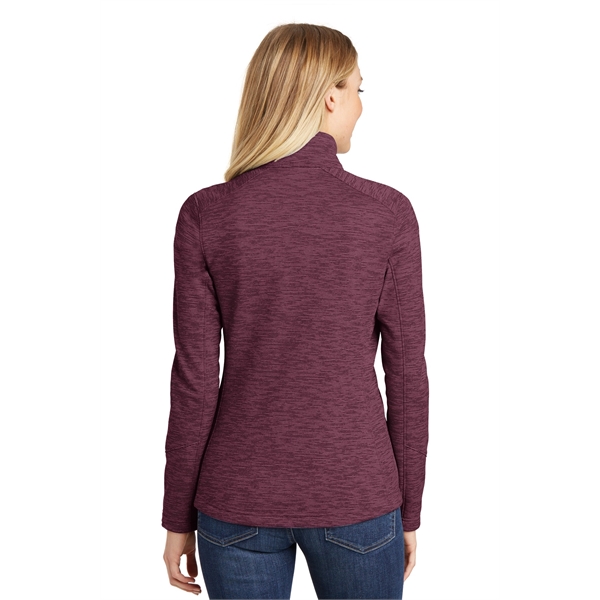 Port Authority Women's Digi Stripe Fleece Jacket. - Port Authority Women's Digi Stripe Fleece Jacket. - Image 8 of 25