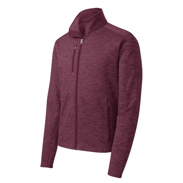 Port Authority Digi Stripe Fleece Jacket. - Port Authority Digi Stripe Fleece Jacket. - Image 12 of 21