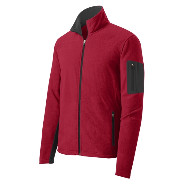 Port Authority Summit Fleece Full-Zip Jacket. - Port Authority Summit Fleece Full-Zip Jacket. - Image 18 of 23