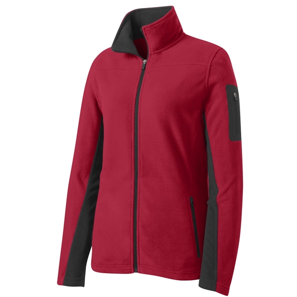 Port Authority Women's Summit Fleece Full-Zip Jacket. - Port Authority Women's Summit Fleece Full-Zip Jacket. - Image 18 of 27