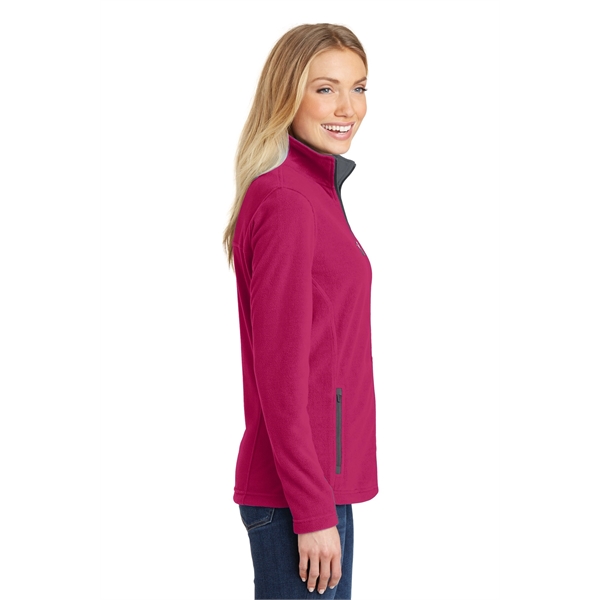 Port Authority Women's Summit Fleece Full-Zip Jacket. - Port Authority Women's Summit Fleece Full-Zip Jacket. - Image 21 of 27