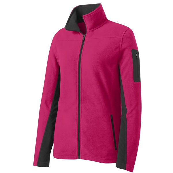 Port Authority Women's Summit Fleece Full-Zip Jacket. - Port Authority Women's Summit Fleece Full-Zip Jacket. - Image 22 of 27