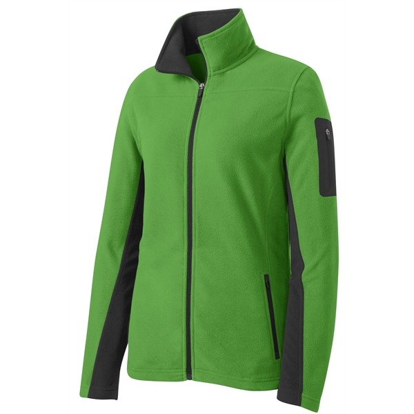 Port Authority Women's Summit Fleece Full-Zip Jacket. - Port Authority Women's Summit Fleece Full-Zip Jacket. - Image 26 of 27