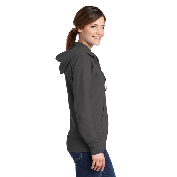 Port & Company Women's Core Fleece Full-Zip Hooded Sweats... - Port & Company Women's Core Fleece Full-Zip Hooded Sweats... - Image 2 of 77