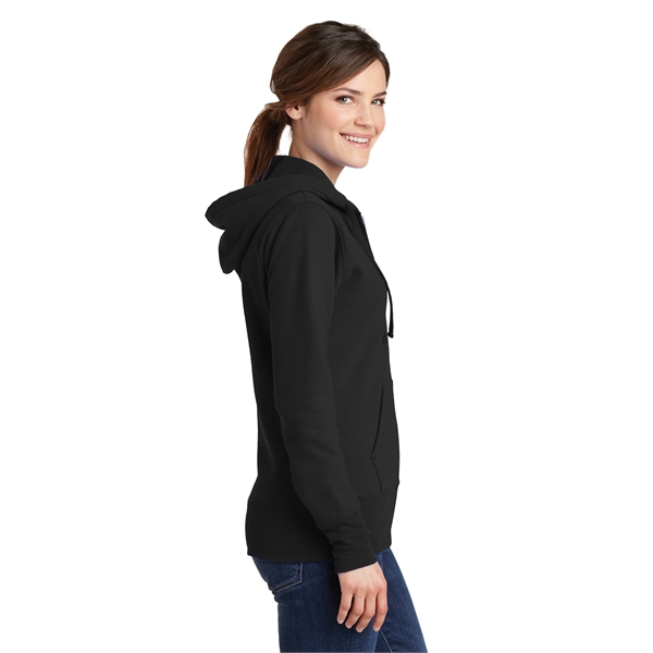 Port & Company Women's Core Fleece Full-Zip Hooded Sweats... - Port & Company Women's Core Fleece Full-Zip Hooded Sweats... - Image 11 of 77