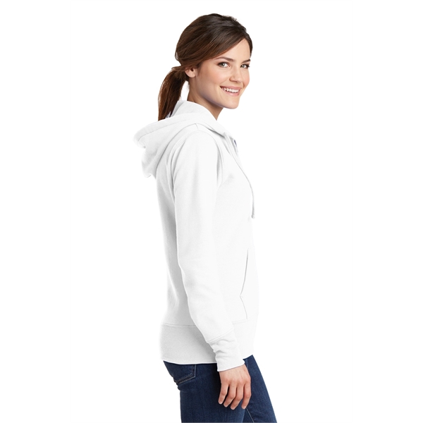 Port & Company Women's Core Fleece Full-Zip Hooded Sweats... - Port & Company Women's Core Fleece Full-Zip Hooded Sweats... - Image 41 of 77