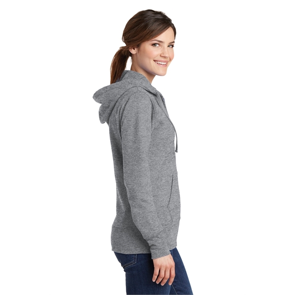 Port & Company Women's Core Fleece Full-Zip Hooded Sweats... - Port & Company Women's Core Fleece Full-Zip Hooded Sweats... - Image 45 of 77