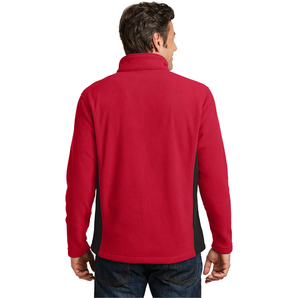 Port Authority Colorblock Value Fleece Jacket. - Port Authority Colorblock Value Fleece Jacket. - Image 8 of 28