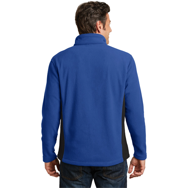 Port Authority Colorblock Value Fleece Jacket. - Port Authority Colorblock Value Fleece Jacket. - Image 21 of 28