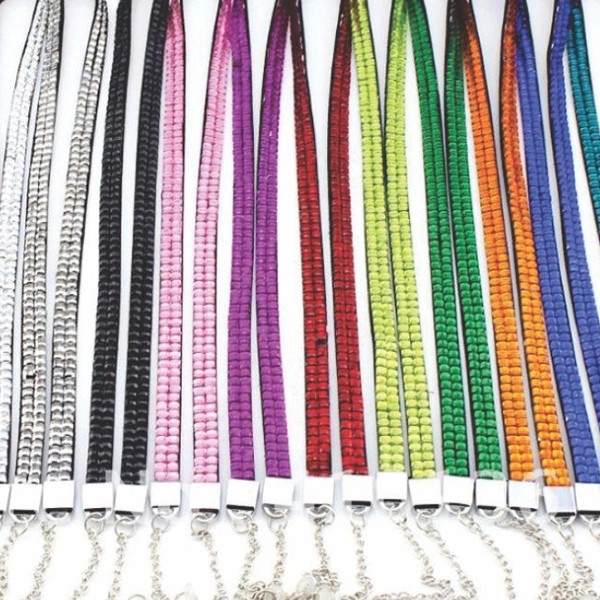 RHINESTONE LANYARD - RHINESTONE LANYARD - Image 1 of 3