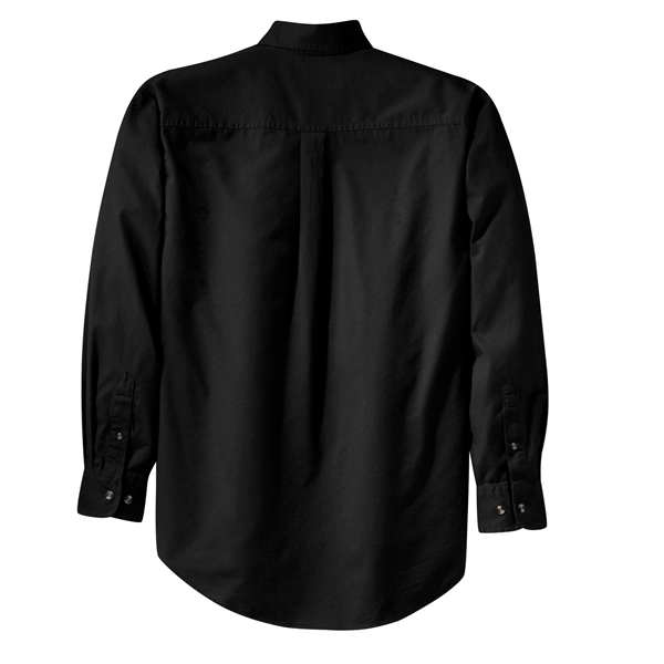 Port Authority Tall Long Sleeve Twill Shirt. - Port Authority Tall Long Sleeve Twill Shirt. - Image 5 of 39