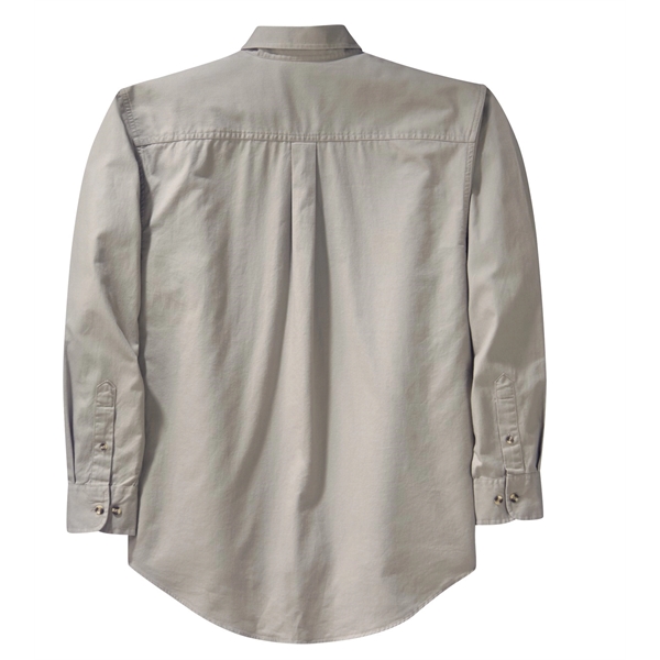 Port Authority Tall Long Sleeve Twill Shirt. - Port Authority Tall Long Sleeve Twill Shirt. - Image 7 of 39