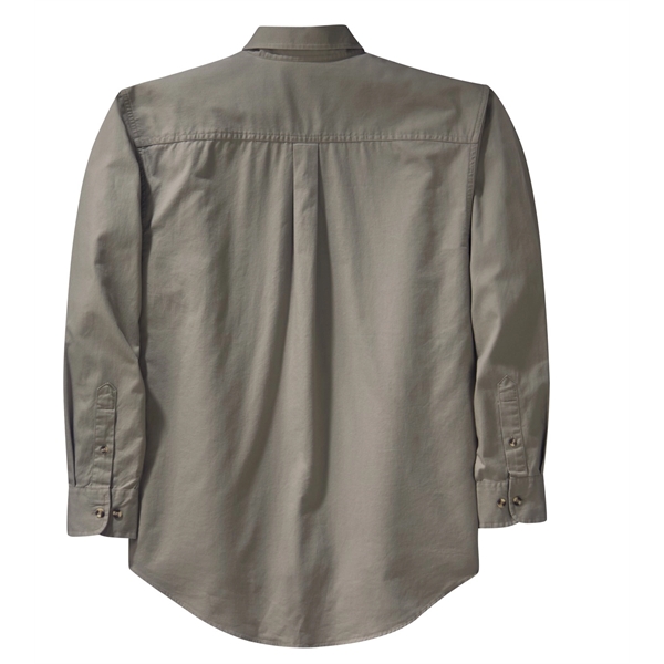 Port Authority Tall Long Sleeve Twill Shirt. - Port Authority Tall Long Sleeve Twill Shirt. - Image 19 of 39