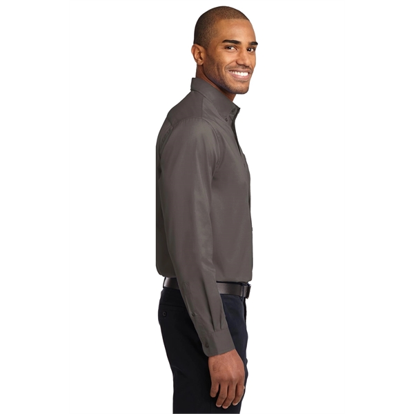 Port Authority Tall Long Sleeve Easy Care Shirt. - Port Authority Tall Long Sleeve Easy Care Shirt. - Image 48 of 130