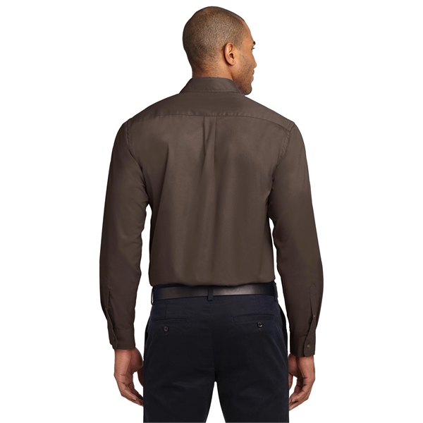 Port Authority Tall Long Sleeve Easy Care Shirt. - Port Authority Tall Long Sleeve Easy Care Shirt. - Image 63 of 130