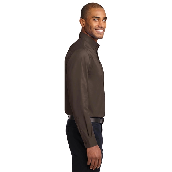 Port Authority Tall Long Sleeve Easy Care Shirt. - Port Authority Tall Long Sleeve Easy Care Shirt. - Image 64 of 130