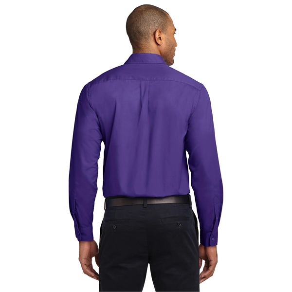 Port Authority Tall Long Sleeve Easy Care Shirt. - Port Authority Tall Long Sleeve Easy Care Shirt. - Image 78 of 130