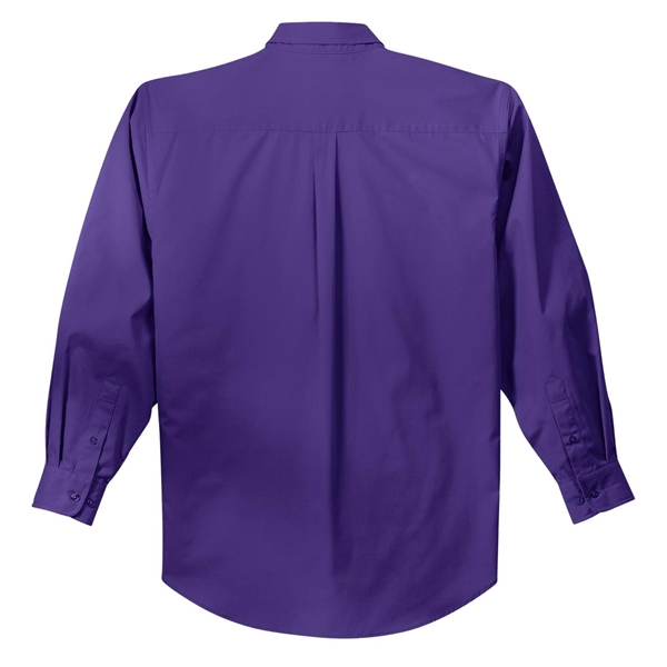 Port Authority Tall Long Sleeve Easy Care Shirt. - Port Authority Tall Long Sleeve Easy Care Shirt. - Image 81 of 130