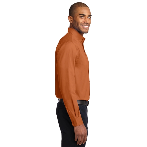 Port Authority Tall Long Sleeve Easy Care Shirt. - Port Authority Tall Long Sleeve Easy Care Shirt. - Image 94 of 130