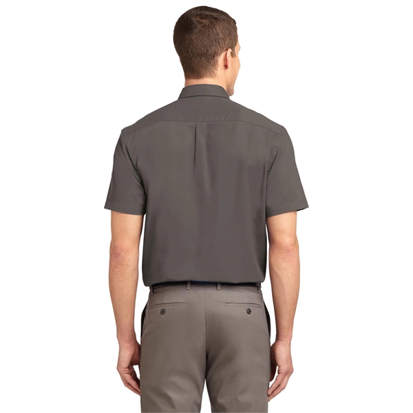 Port Authority Tall Short Sleeve Easy Care Shirt. - Port Authority Tall Short Sleeve Easy Care Shirt. - Image 8 of 149