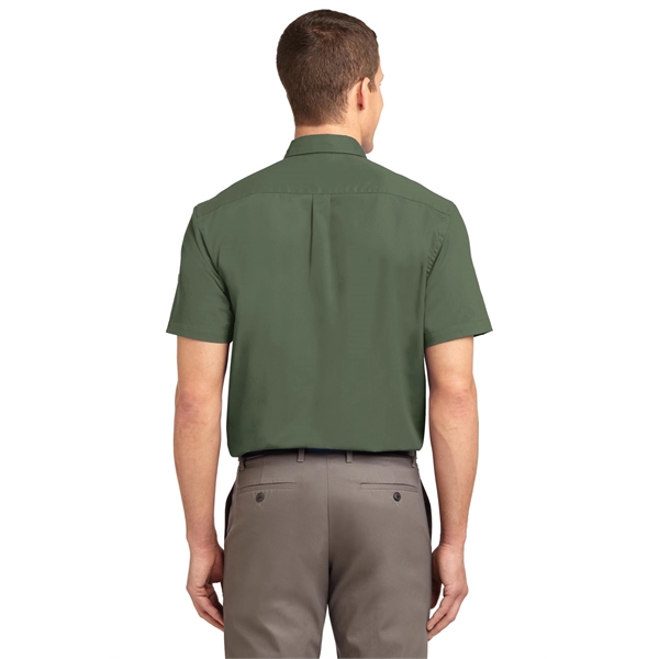 Port Authority Tall Short Sleeve Easy Care Shirt. - Port Authority Tall Short Sleeve Easy Care Shirt. - Image 22 of 149