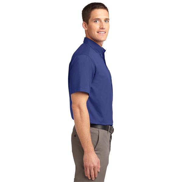 Port Authority Tall Short Sleeve Easy Care Shirt. - Port Authority Tall Short Sleeve Easy Care Shirt. - Image 38 of 149