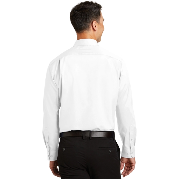 Port Authority Tall SuperPro Twill Shirt. - Port Authority Tall SuperPro Twill Shirt. - Image 12 of 20