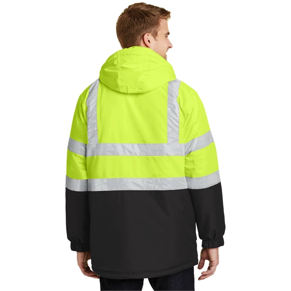 Port Authority ANSI 107 Class 3 Safety Heavyweight Parka. - Port Authority ANSI 107 Class 3 Safety Heavyweight Parka. - Image 1 of 4