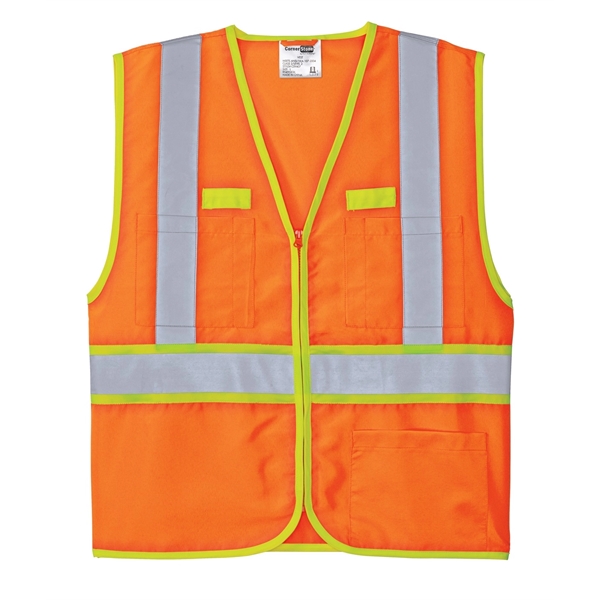 CornerStone - ANSI 107 Class 2 Dual-Color Safety Vest. - CornerStone - ANSI 107 Class 2 Dual-Color Safety Vest. - Image 0 of 10