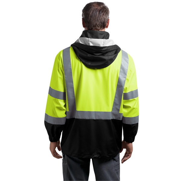 CornerStone - ANSI 107 Class 3 Safety Windbreaker. - CornerStone - ANSI 107 Class 3 Safety Windbreaker. - Image 1 of 4