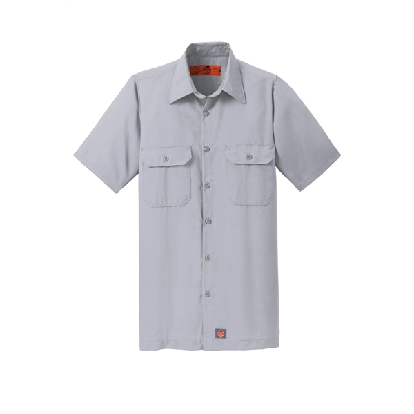 Red Kap Short Sleeve Solid Ripstop Shirt. - Red Kap Short Sleeve Solid Ripstop Shirt. - Image 12 of 28