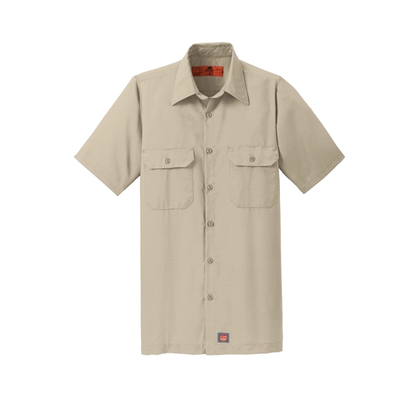 Red Kap Short Sleeve Solid Ripstop Shirt. - Red Kap Short Sleeve Solid Ripstop Shirt. - Image 15 of 28