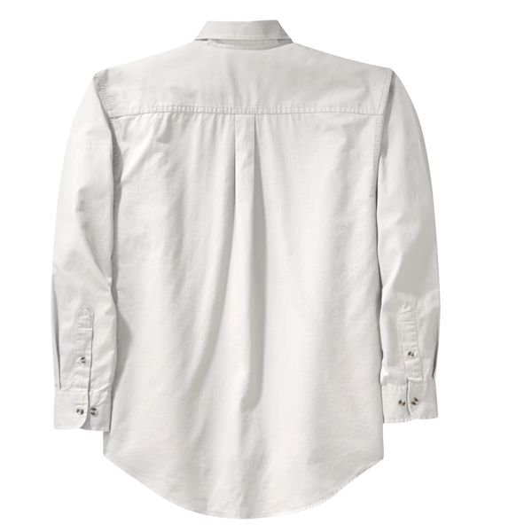 Port Authority Long Sleeve Twill Shirt. - Port Authority Long Sleeve Twill Shirt. - Image 9 of 38