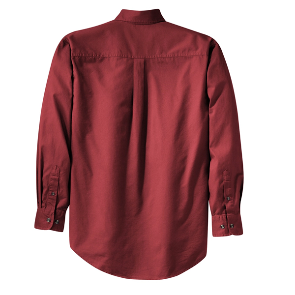 Port Authority Long Sleeve Twill Shirt. - Port Authority Long Sleeve Twill Shirt. - Image 15 of 38