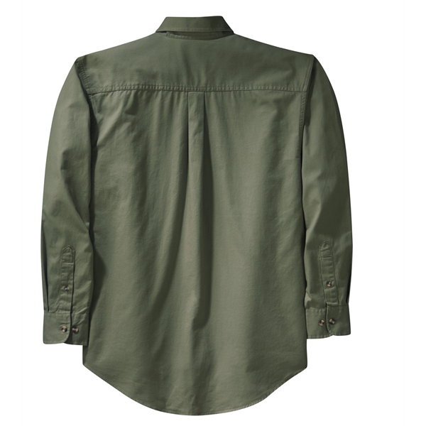 Port Authority Long Sleeve Twill Shirt. - Port Authority Long Sleeve Twill Shirt. - Image 19 of 38