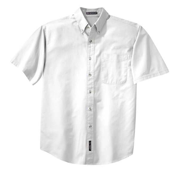 Port Authority Short Sleeve Twill Shirt. - Port Authority Short Sleeve Twill Shirt. - Image 2 of 28