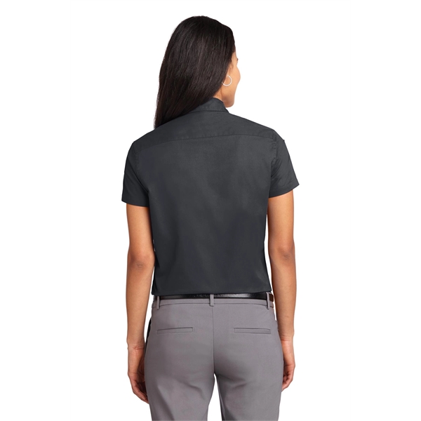 Port Authority Women's Short Sleeve Easy Care Shirt. - Port Authority Women's Short Sleeve Easy Care Shirt. - Image 5 of 150