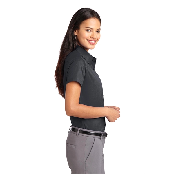 Port Authority Women's Short Sleeve Easy Care Shirt. - Port Authority Women's Short Sleeve Easy Care Shirt. - Image 6 of 150