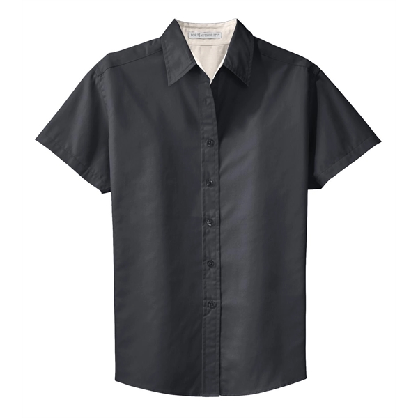 Port Authority Women's Short Sleeve Easy Care Shirt. - Port Authority Women's Short Sleeve Easy Care Shirt. - Image 7 of 150