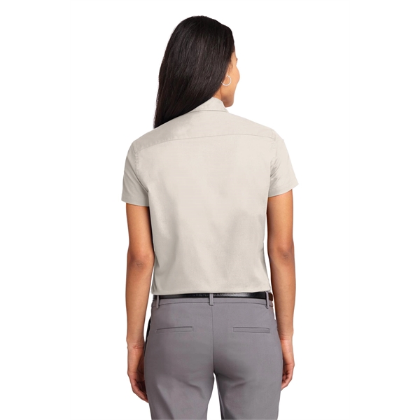 Port Authority Women's Short Sleeve Easy Care Shirt. - Port Authority Women's Short Sleeve Easy Care Shirt. - Image 9 of 150